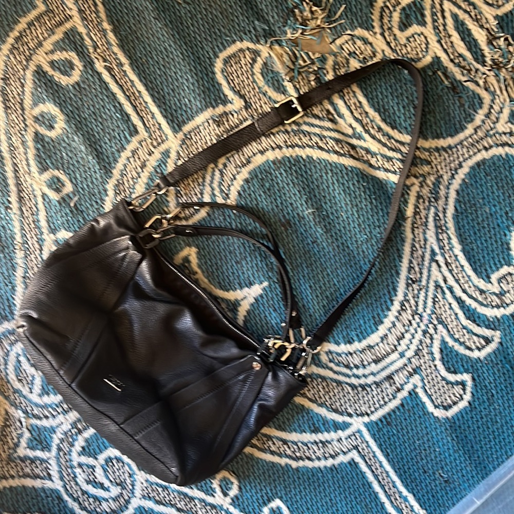 Cobo Blu Leather Purse - Picture 9 of 12